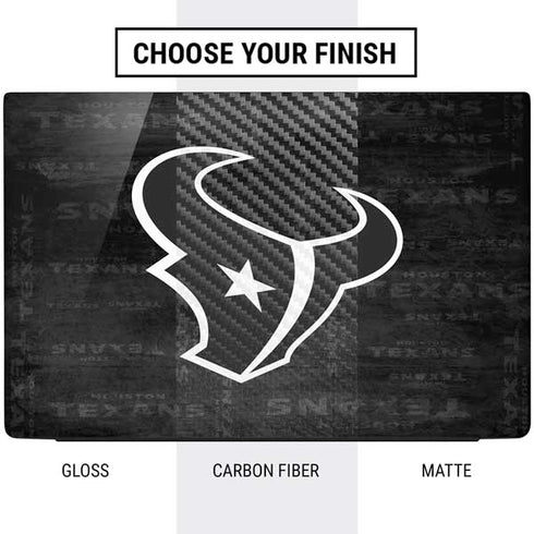 NFL Houston Texans Black & White Dell Vostro Skin